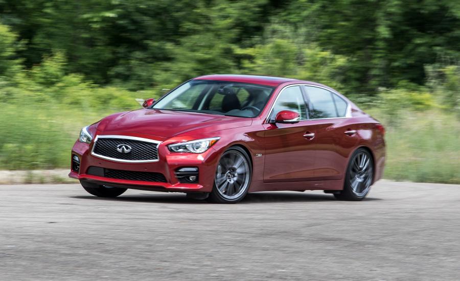  Infiniti Q50 Red Sport 400 2016 года  (NA) (фото 9 из 36)